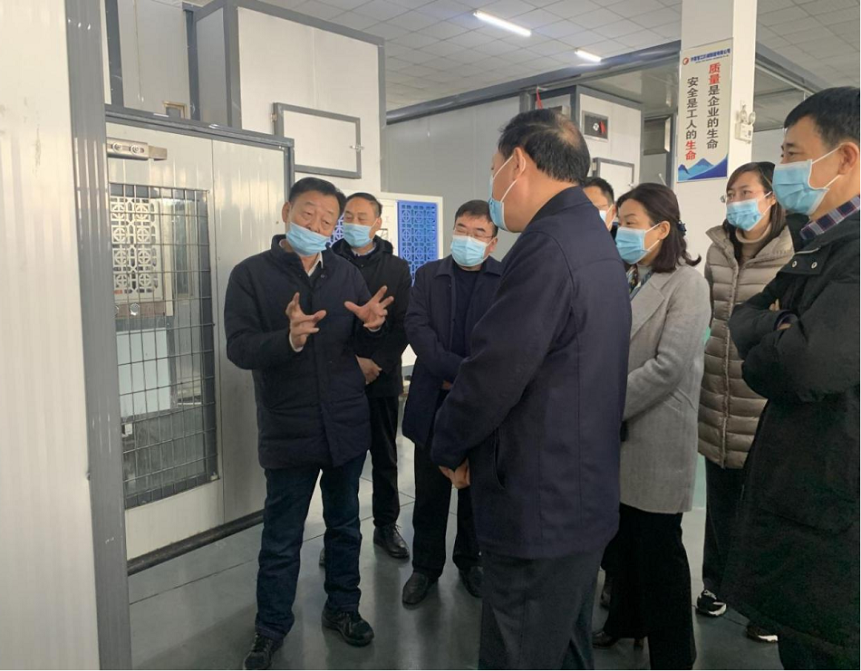 河南省烟草局调研组到许昌智工实地考察移动烤房研发试用情况